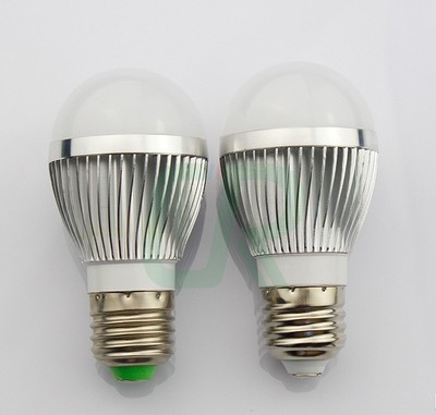 【LED高亮度铝合金球泡灯 5W LED球泡】价格,厂家,图片,LED球泡灯,中山市科贝照明科技-