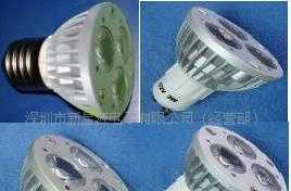 大功率LED 3*1W CREE射灯/灯杯/_灯具照明_世界工厂网中国产品信息库