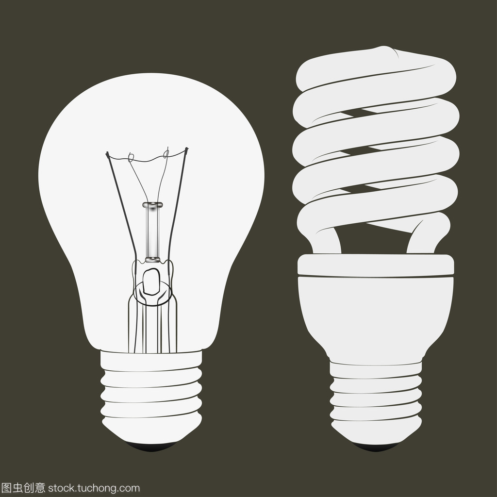 白炽灯和荧光灯节能灯泡