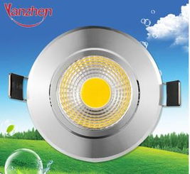 延珍照明集成cob天花灯筒灯12w 价格 0.1元 只