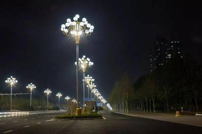 长江路中华灯照明设计